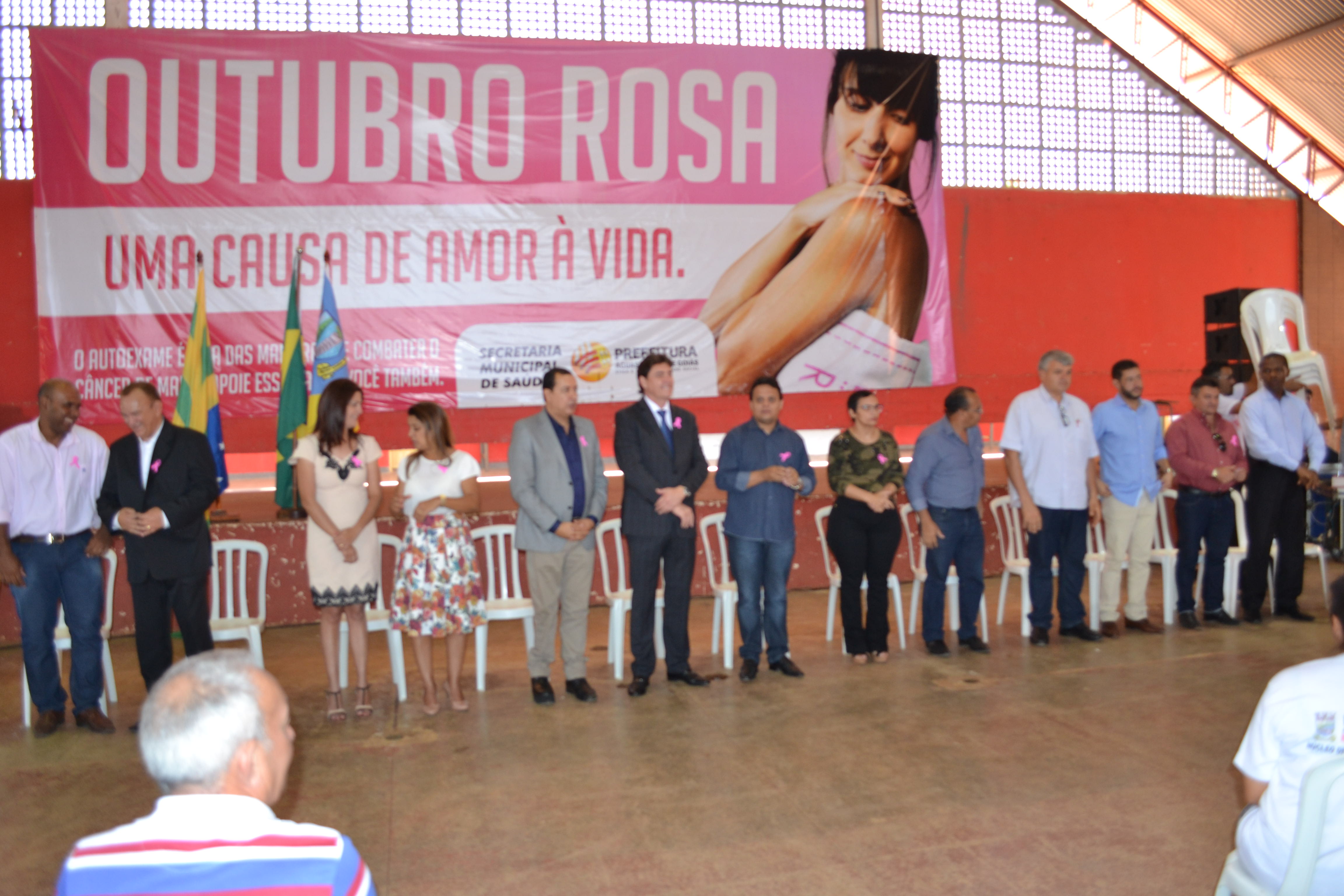 Águas Lindas lança oficialmente a campanha "Outubro Rosa"