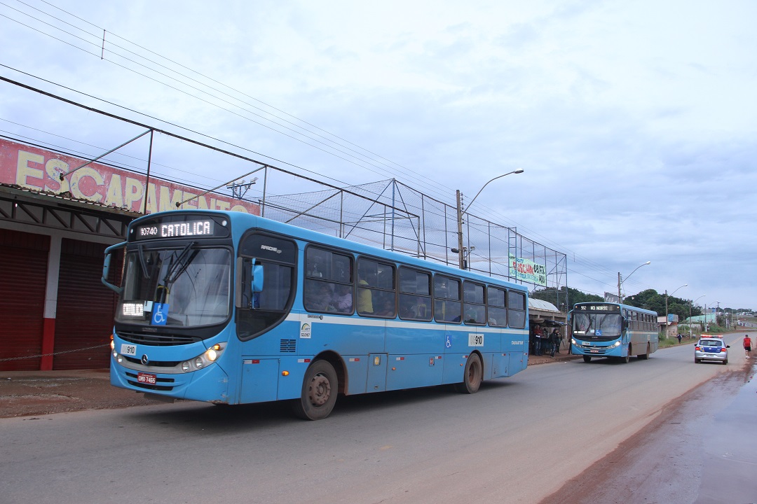 Um dos desafios da gestão do prefeito Hildo do Candango é melhorar o transporte coletivo da cidade