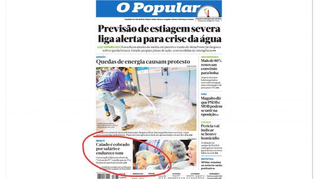 Popular: Caiado se despe do figurino de bonzinho e assume papel de carrasco do funcionalismo