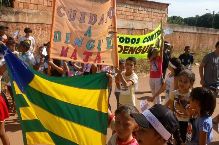 Escola Municipal Ednalda Guedes realiza projeto “Todos Contra adengue”