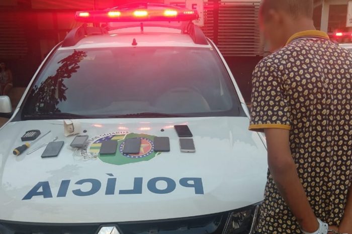 Polícia Militar de Águas Lindas detém adolescente suspeito de furtar loja
