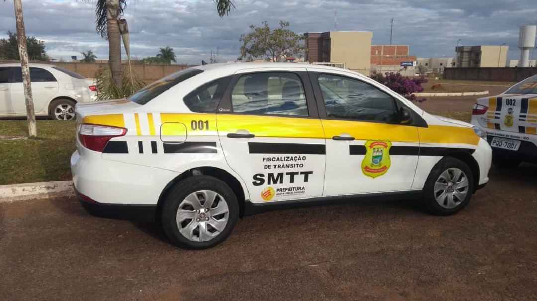 SMTT em Águas Lindas adquiri novos carros para fiscalização do trânsito