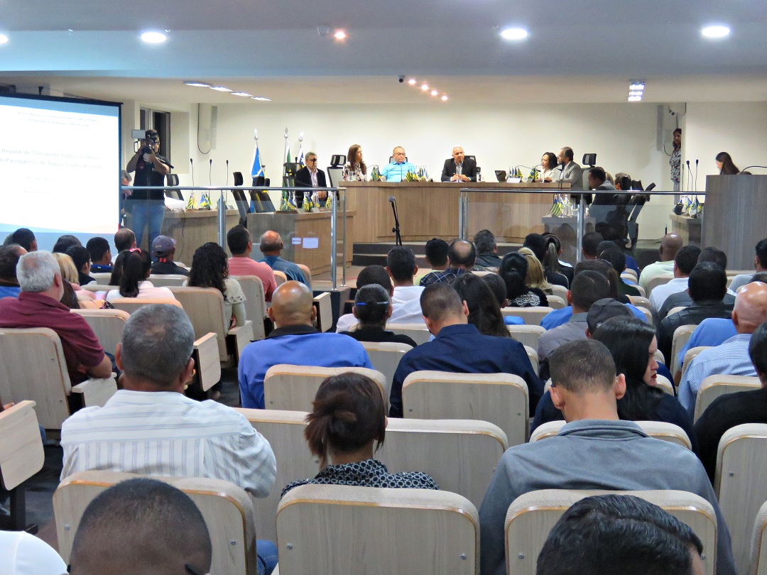 Audiência Pública marca apresentação do projeto básico do transporte público municipal