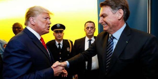 “ÓTIMO DISCURSO”, diz Donald Trump elogiando Bolsonaro na ONU