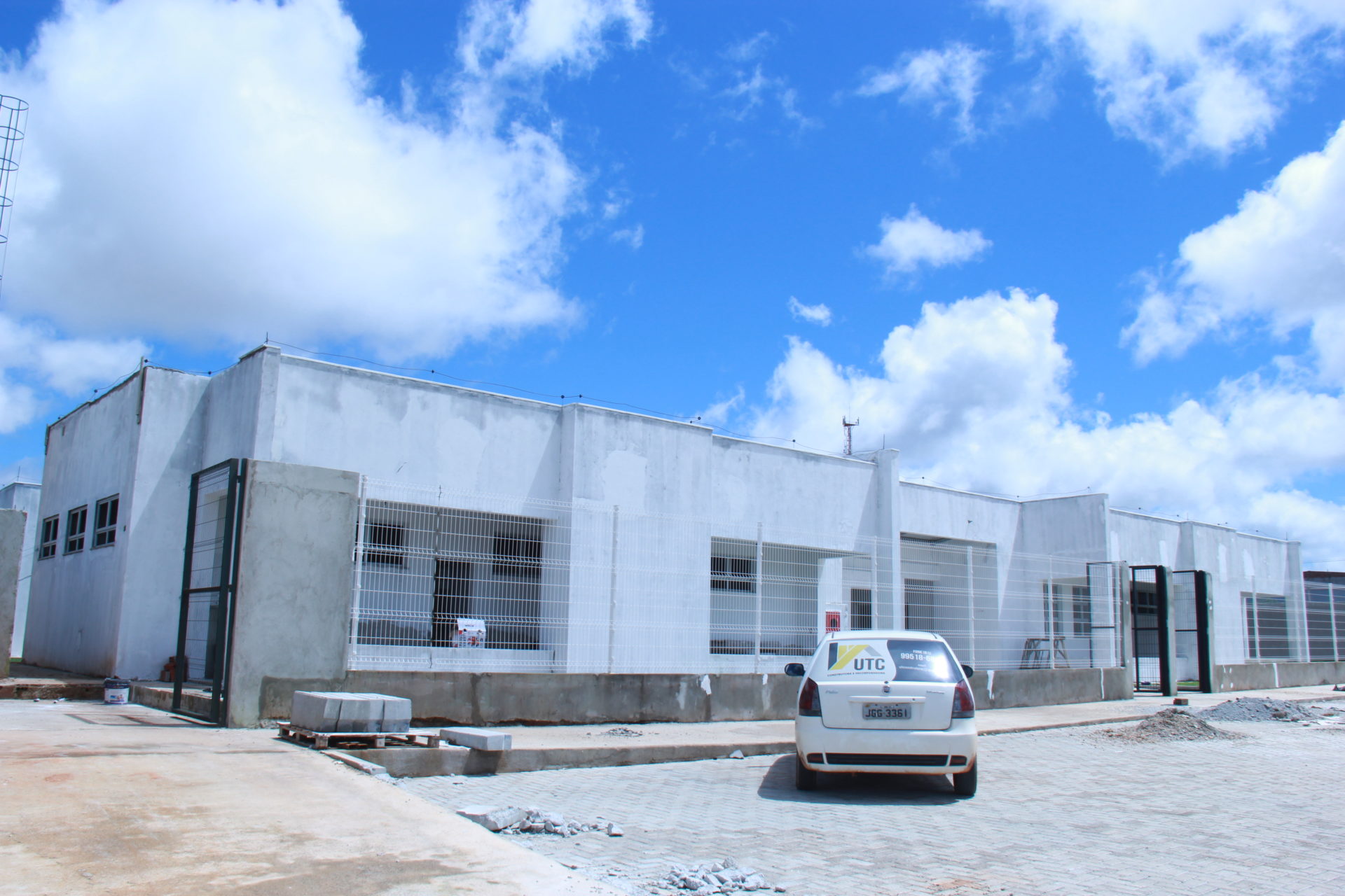 Obras da creche do setor Mansões Por do Sol estão em fase de acabamento