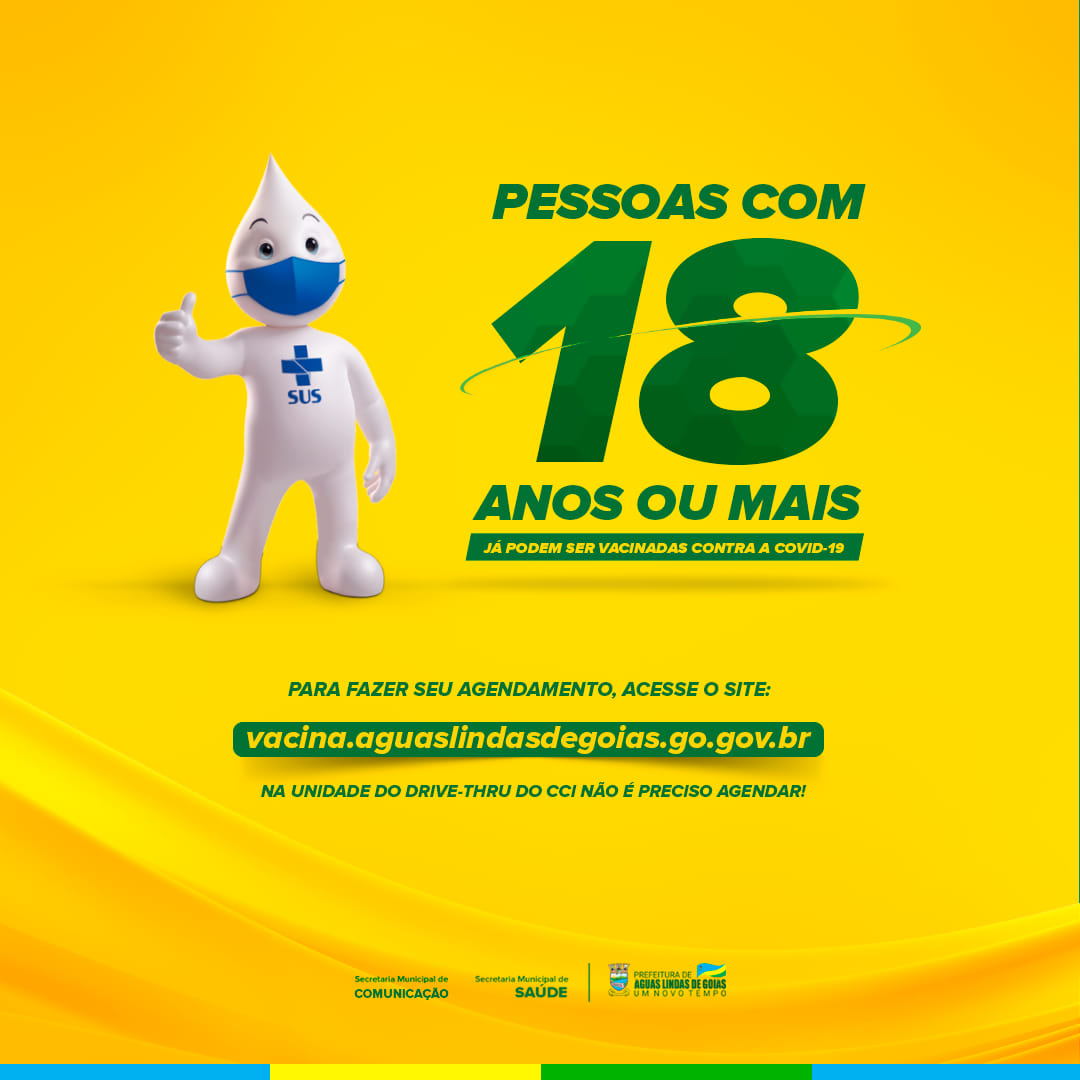Águas Lindas avança no ranking estadual e sobe para o 4º lugar na aplicação de vacinas em Goiás