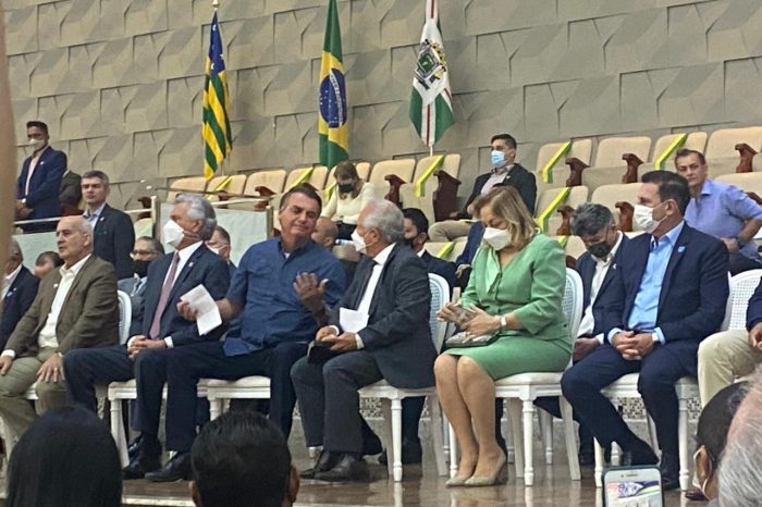 Em Goiânia, Bolsonaro diz que foi o único a combater corrupção e volta a atacar urna eletrônica: “Comprovei a fraude no TSE”