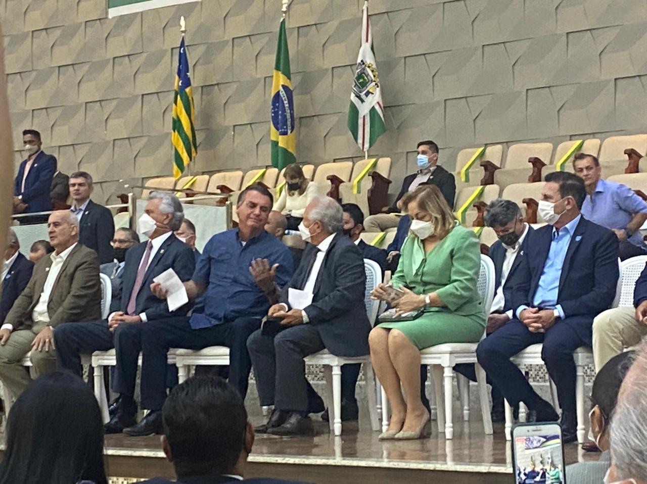 Em Goiânia, Bolsonaro diz que foi o único a combater corrupção e volta a atacar urna eletrônica: “Comprovei a fraude no TSE”