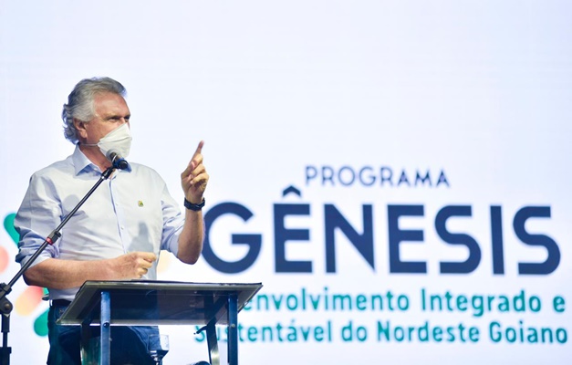 Em Alto Paraíso de Goiás, Ronaldo Caiado lança Projeto Gênesis