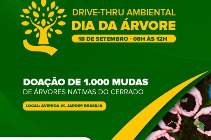 Dia da árvore! Secretaria de Meio Ambiente realizará evento especial