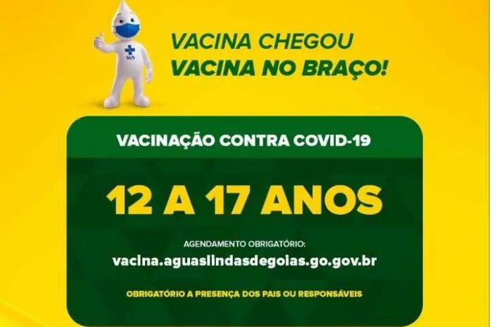 Fique atento e confira os pontos de vacinação em Águas Lindas de Goiás.