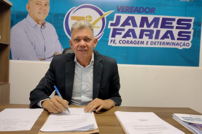Vereador James Farias garante pagamento de vale alimentação para servidores comissionados, contratos e credenciados.