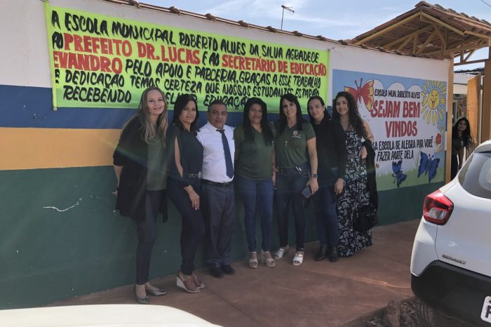 Prefeitura conclui obras de revitalização da Escola Municipal Roberto Alves da Silva