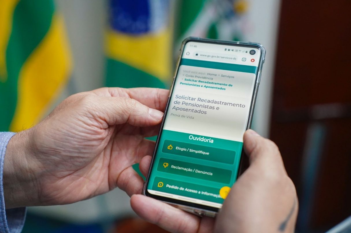 Estado lança recadastramento digital da prova de vida