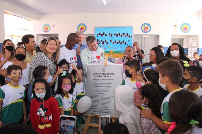 Prefeitura conclui reforma da Escola Municipal Luiza Tereza