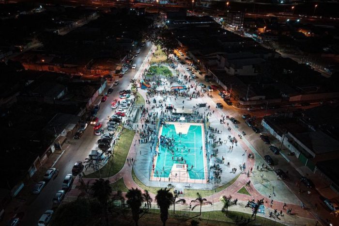 Prefeitura Inaugura Praça do Estudante no setor Jardim Guaíra