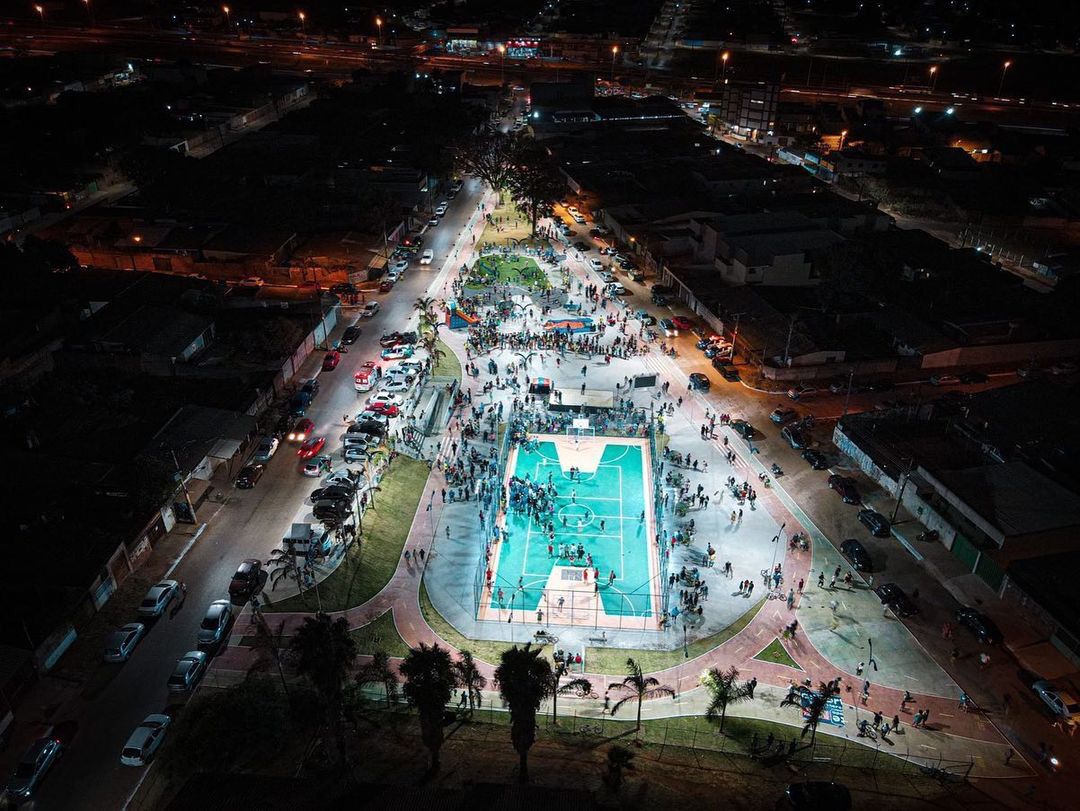 Prefeitura Inaugura Praça do Estudante no setor Jardim Guaíra