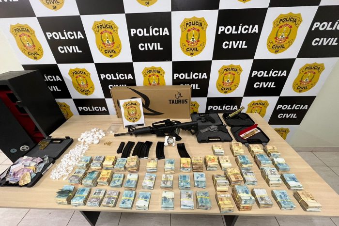 Operação Facção: dois narcotraficantes presos, armas e R$ 460 mil apreendidos