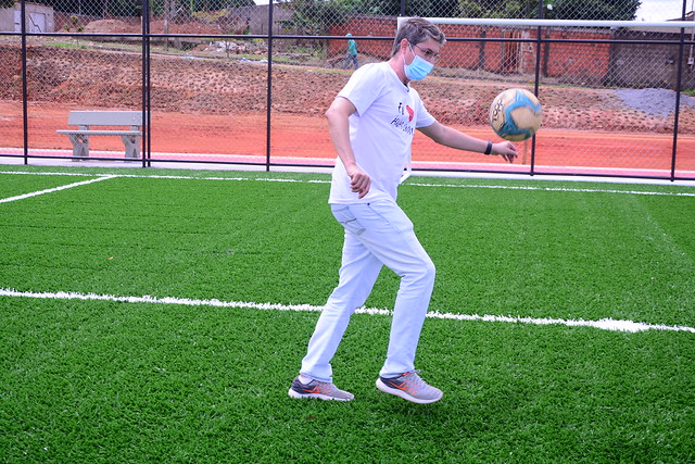 Em Águas Lindas o esporte é levadoa a sério