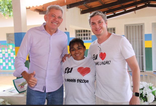 Prefeitura de Águas Lindas Inaugura 28º Escola totalmente reformada