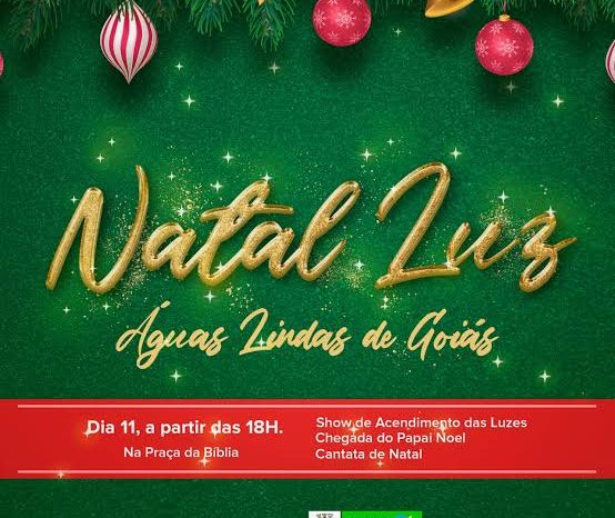 Natal luz e prêmios
