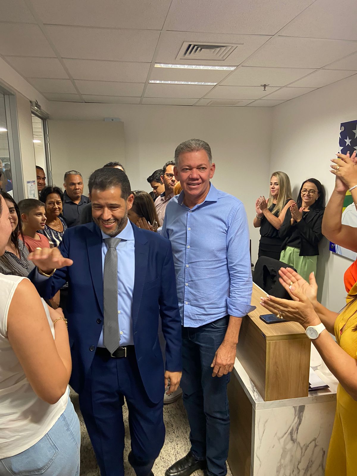 Vereador James Farias esteve presente na posse do Deputado Estadual Anderson Teodoro