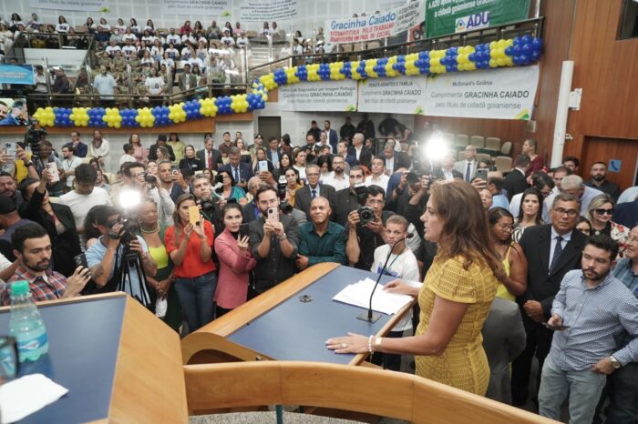 Gracinha Caiado sobre candidatura ao Senado: “Ainda não pensei nisso”