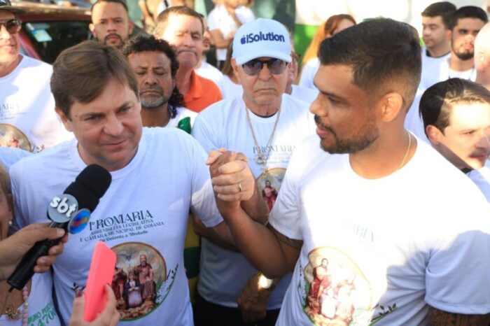 Romaria da Alego e da Câmara Municipal de Goiânia reúne mais de 500 pessoas na sexta