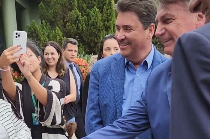 Senador Wilder participa de almoço de Caiado com Bolsonaro