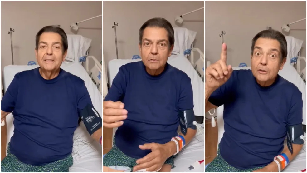 Faustão sai da UTI e é transferido para semi-intensiva