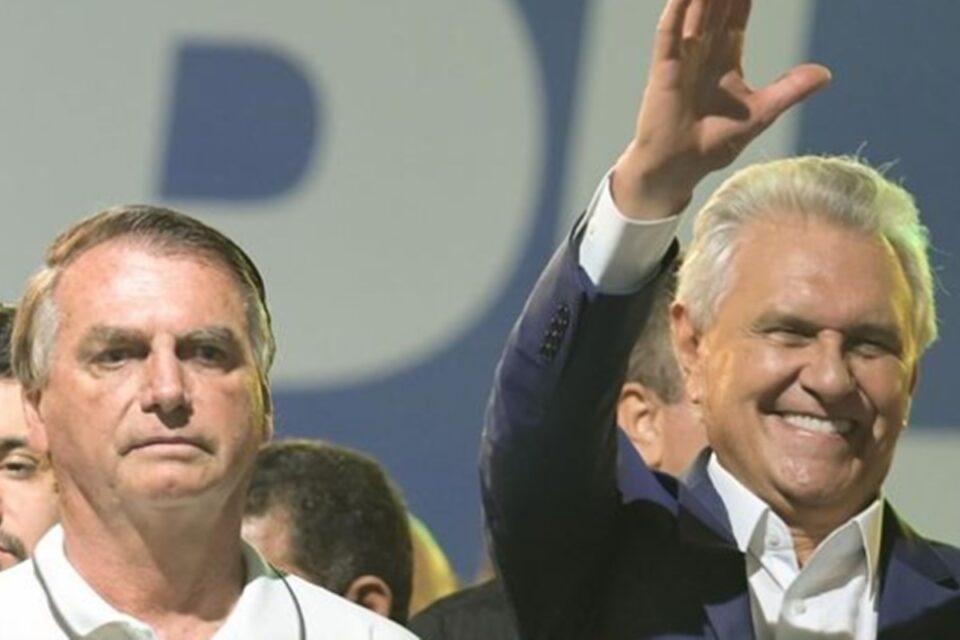 “É sempre uma alegria recebê-lo em Goiás, Bolsonaro”, diz Caiado