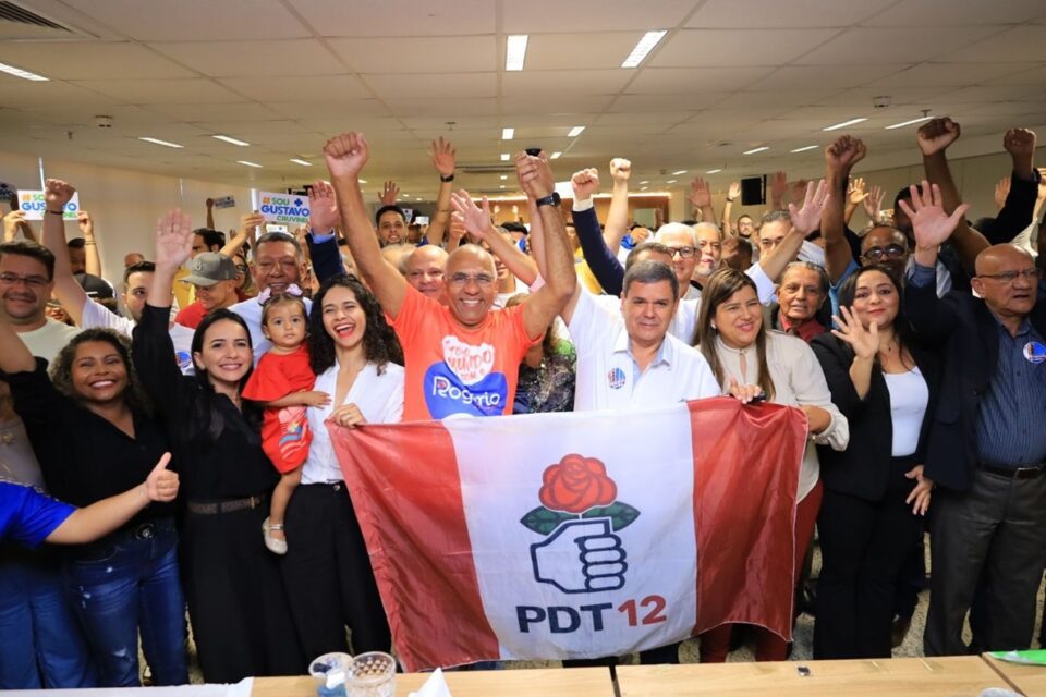 Eleições 2024: PDT confirma em convenção apoio a reeleição de Rogério Cruz