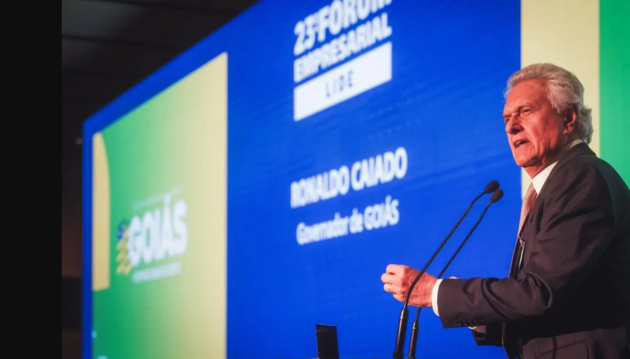 “Goiás é o estado que mais reduziu extrema pobreza”, afirma Caiado no Lide RJ