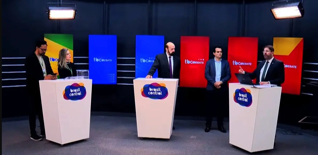 Debate TBC com candidatos à Prefeitura de Goiânia será nesta segunda