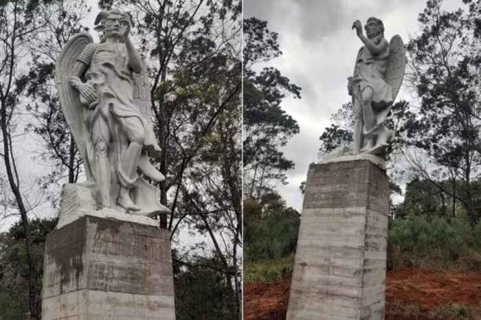 Prefeitura entra com ação para impedir inauguração de estátua de Lúcifer no RS