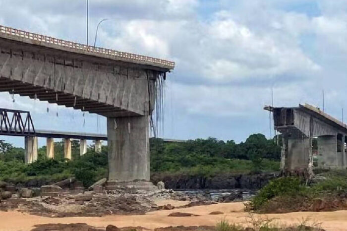 Dnit sabia desde 2019 de situação precária em ponte que desabou, diz relatório