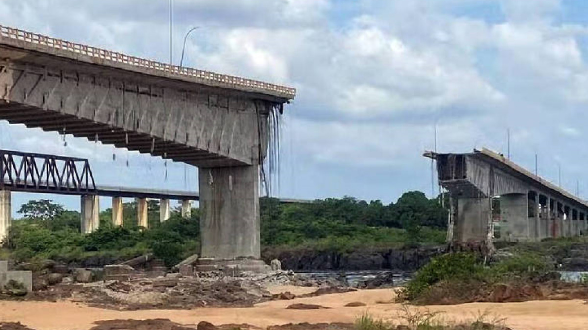 Dnit sabia desde 2019 de situação precária em ponte que desabou, diz relatório