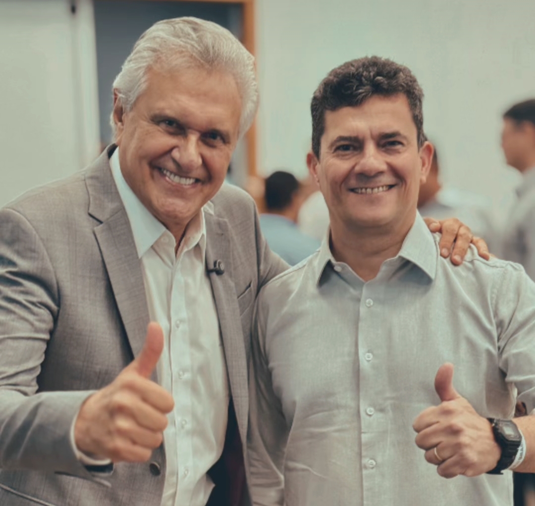 Sérgio Moro participa do lançamento da pré candidatura de Ronaldo Caiado à presidência da república e faz duras críticas ao governo Lula
