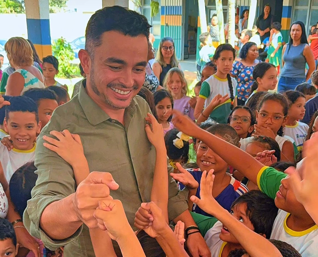 <strong>Secretário Fábio Campos entrega nova creche no Jardim do Entorno e reforça compromisso com a educação em Águas Lindas</strong>