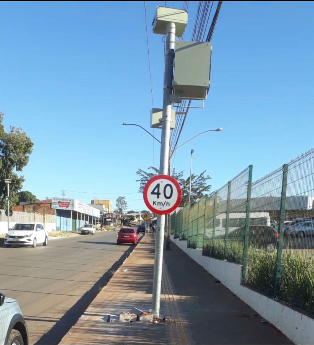 🎯 ATENÇÃO MOTORISTAS DE ÁGUAS LINDAS!🚦 Novos radares entram em operação na cidade!