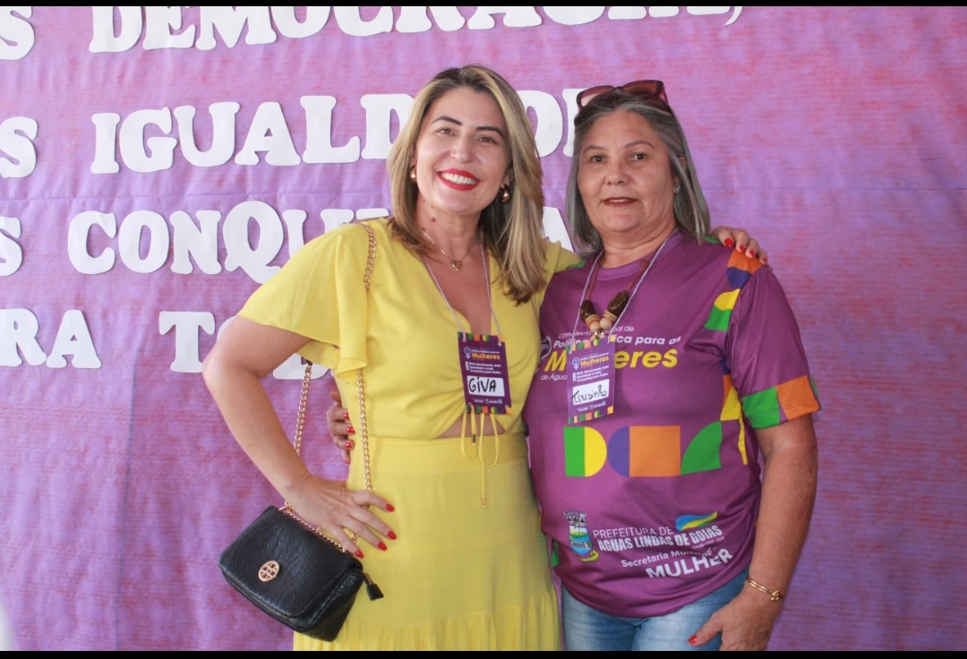 1ª Conferência das Mulheres em Águas Lindas reforça protagonismo feminino e participação da única vereadora da cidade
