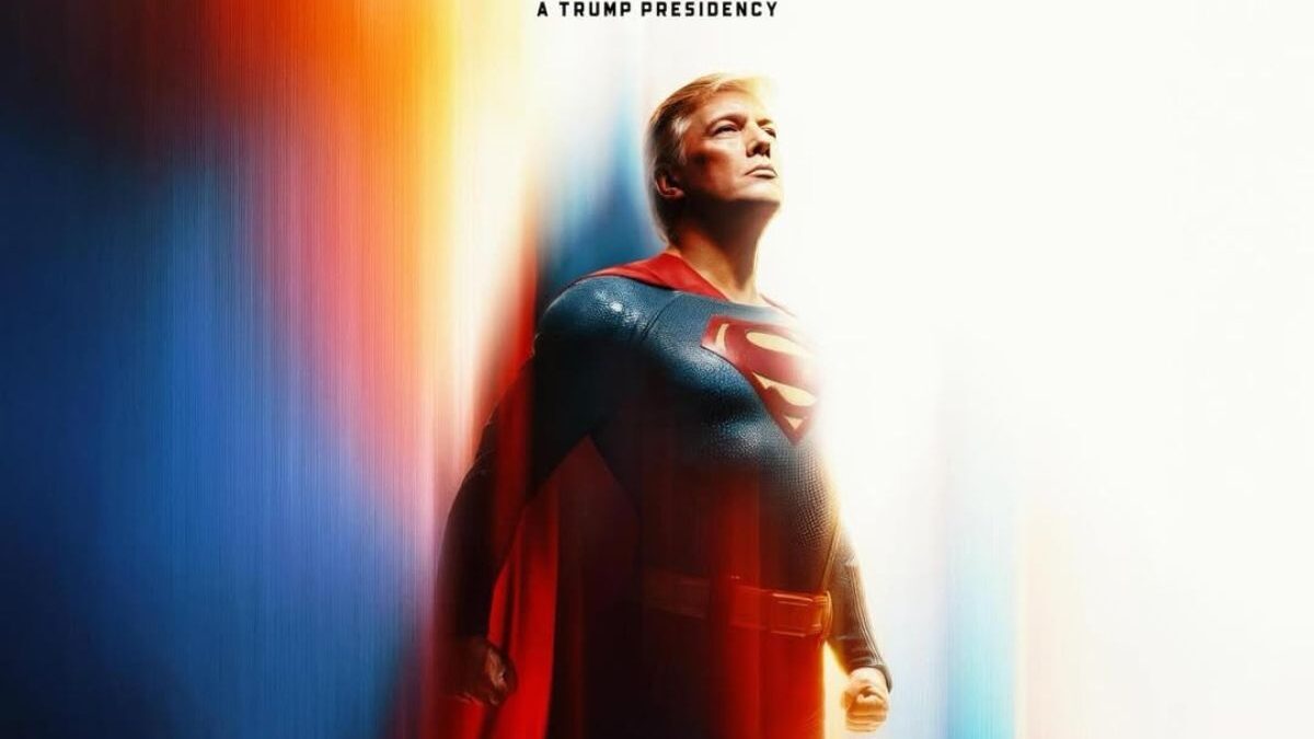 Diretor abre processo de US$ 1 bilhão por foto de Trump como Superman