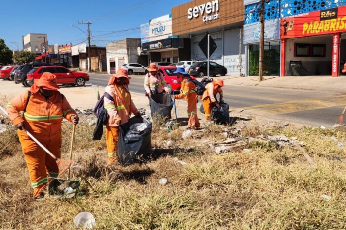 🧹Cidade Limpa: Prefeitura Realiza Ação de Limpeza Urbana no Setor 2 nesta Quarta-feira 07/08