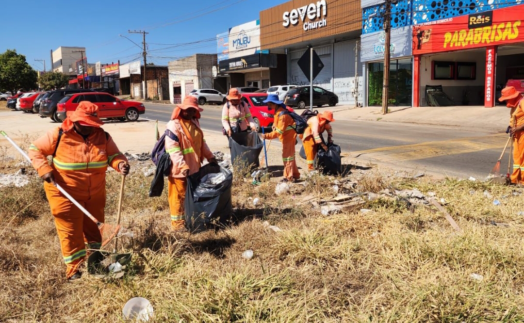 🧹Cidade Limpa: Prefeitura Realiza Ação de Limpeza Urbana no Setor 2 nesta Quarta-feira 07/08