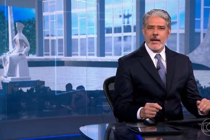 Filha de William Bonner registra bastidores da despedida do pai do “Jornal Nacional”
