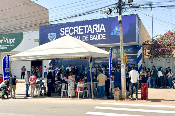 Santo Antônio do Descoberto avança com a nova sede da Secretaria Municipal de Saúde