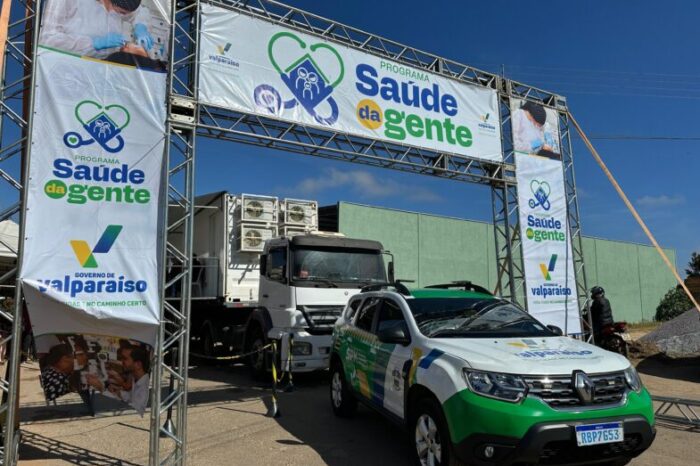 PREFEITURA DE VALPARAÍSO REALIZA 4ª EDIÇÃO DO PROGRAMA SAÚDE DA GENTE NO BAIRRO CÉU AZUL