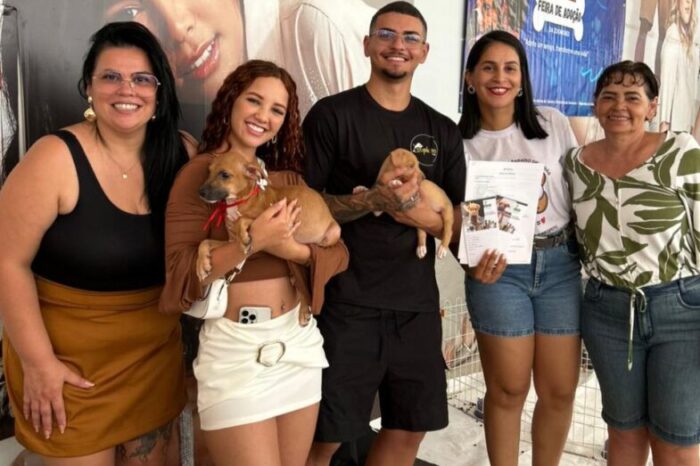 2ª FEIRA DE ADOÇÃO DA ZOONOSES ENCONTRA NOVOS LARES PARA CÃES E GATOS EM VALPARAÍSO