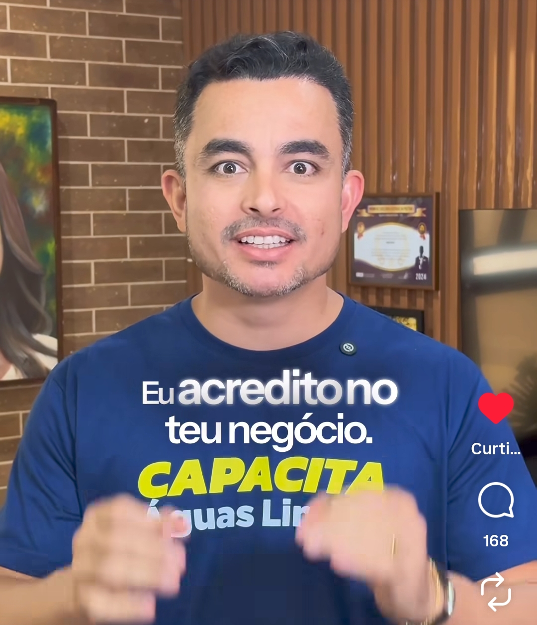 ✨ Hoje Águas Lindas deu um passo gigante — e o nome desse passo é Fábio Campos! ✨