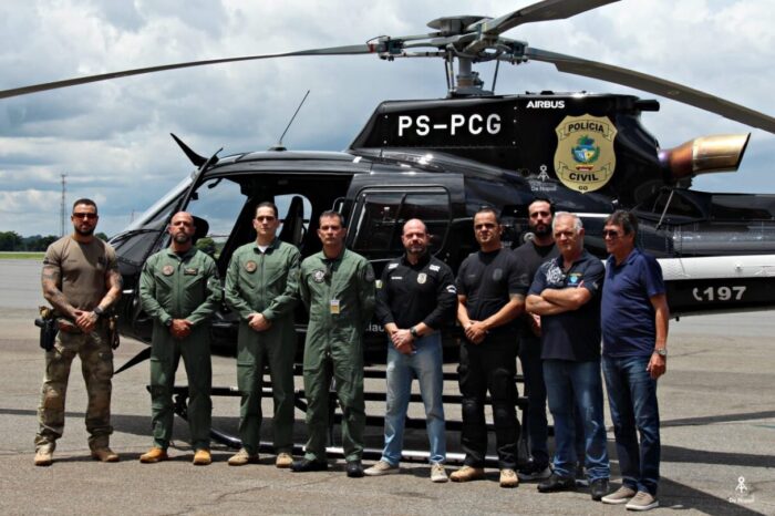 Novo helicóptero reforça estrutura da Polícia Civil em Goiás